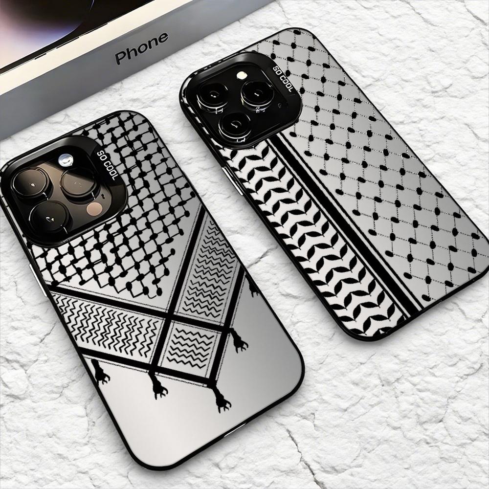 Usb Charger - Funda para Teléfono Keffiyeh P-Palestine para