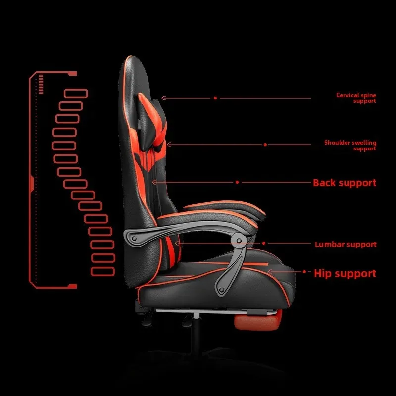Bluetooth Speaker - Silla para e-sports con luces, altavoz