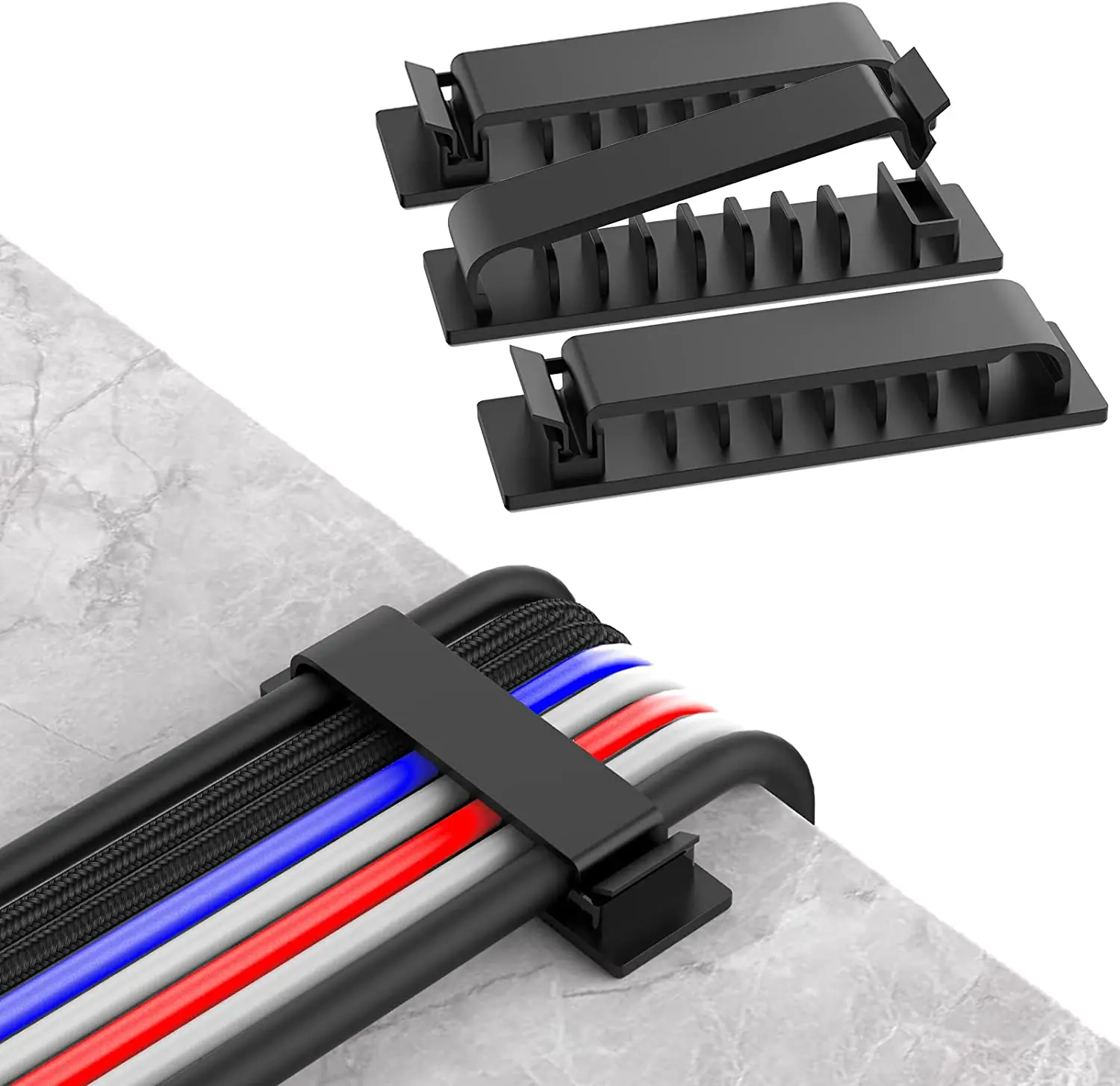 Cable Organizer - Organizador de cables, soporte para cables,