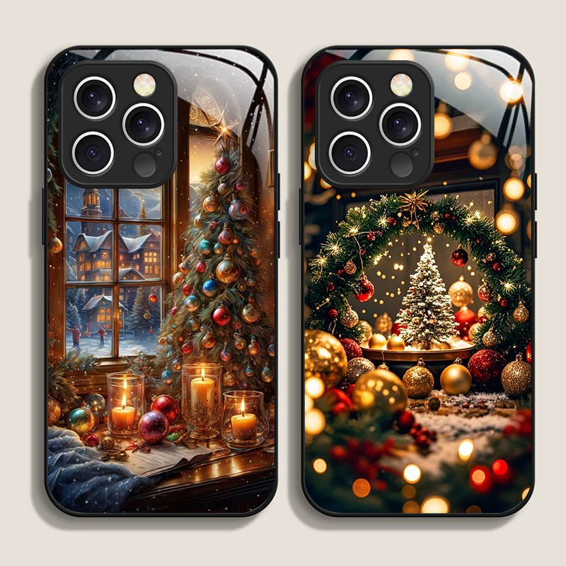 Usb Charger - Regalo del árbol de Navidad paisaje