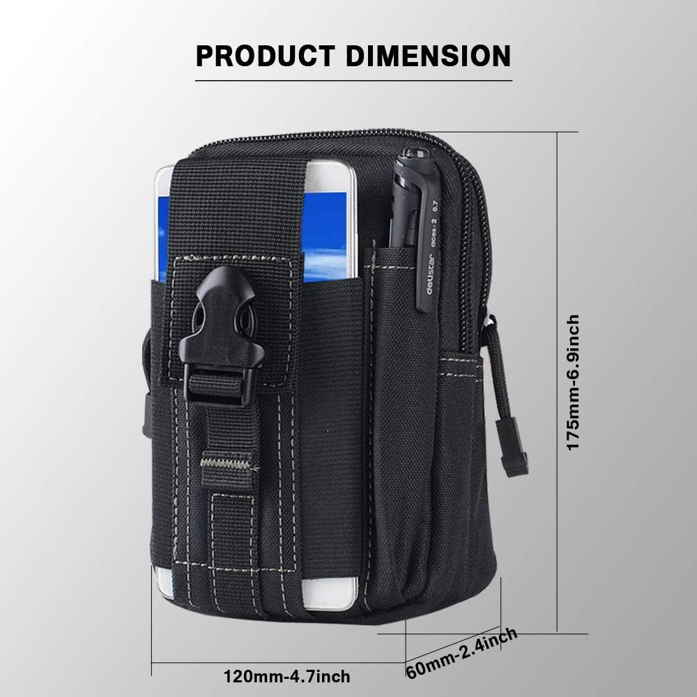 Bolsa táctica Molle para cintu - Phone Holder reseña y precio