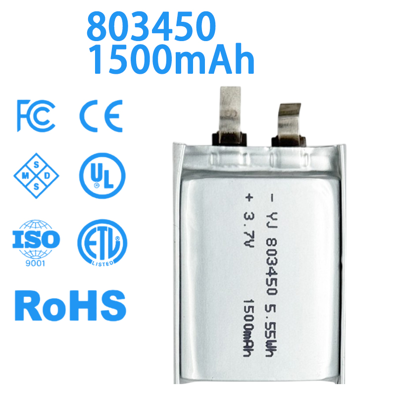 803450 3.7V 1500mAh Batería re - Electronics And Gadgets Ce reseña y precio