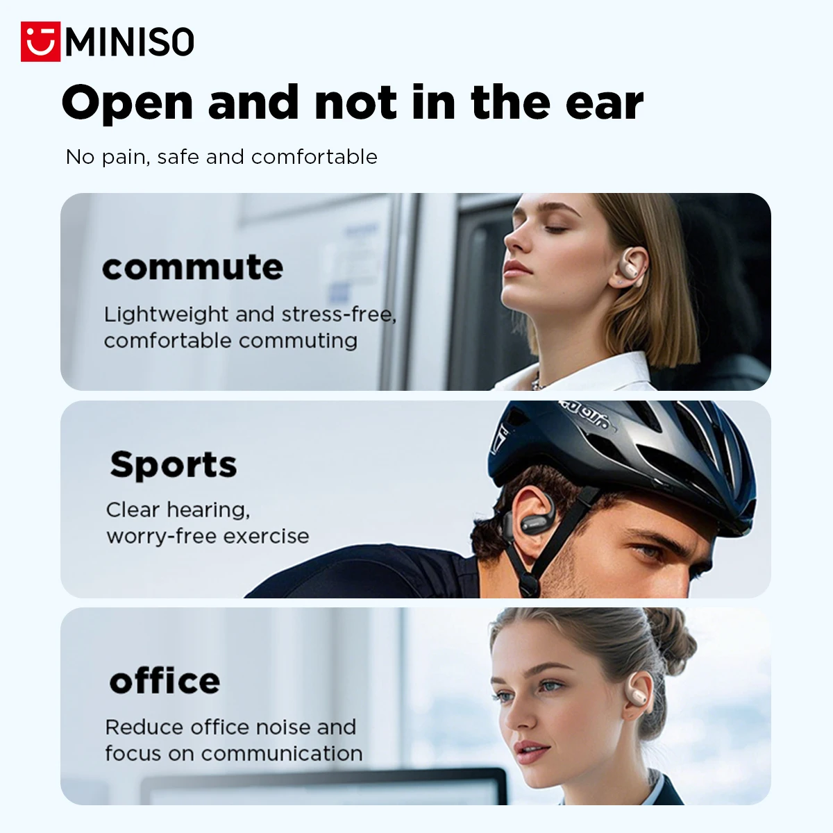 MINISO MS190: auriculares con  - Headphones Wireless reseña y precio