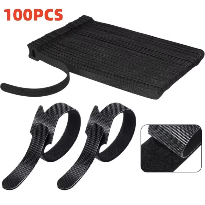 100 unidades de bridas organiz - Cable Organizer reseña y precio