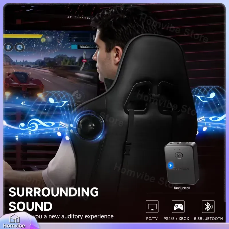Silla de Juego Ergonómica con  - Bluetooth Speaker reseña y precio