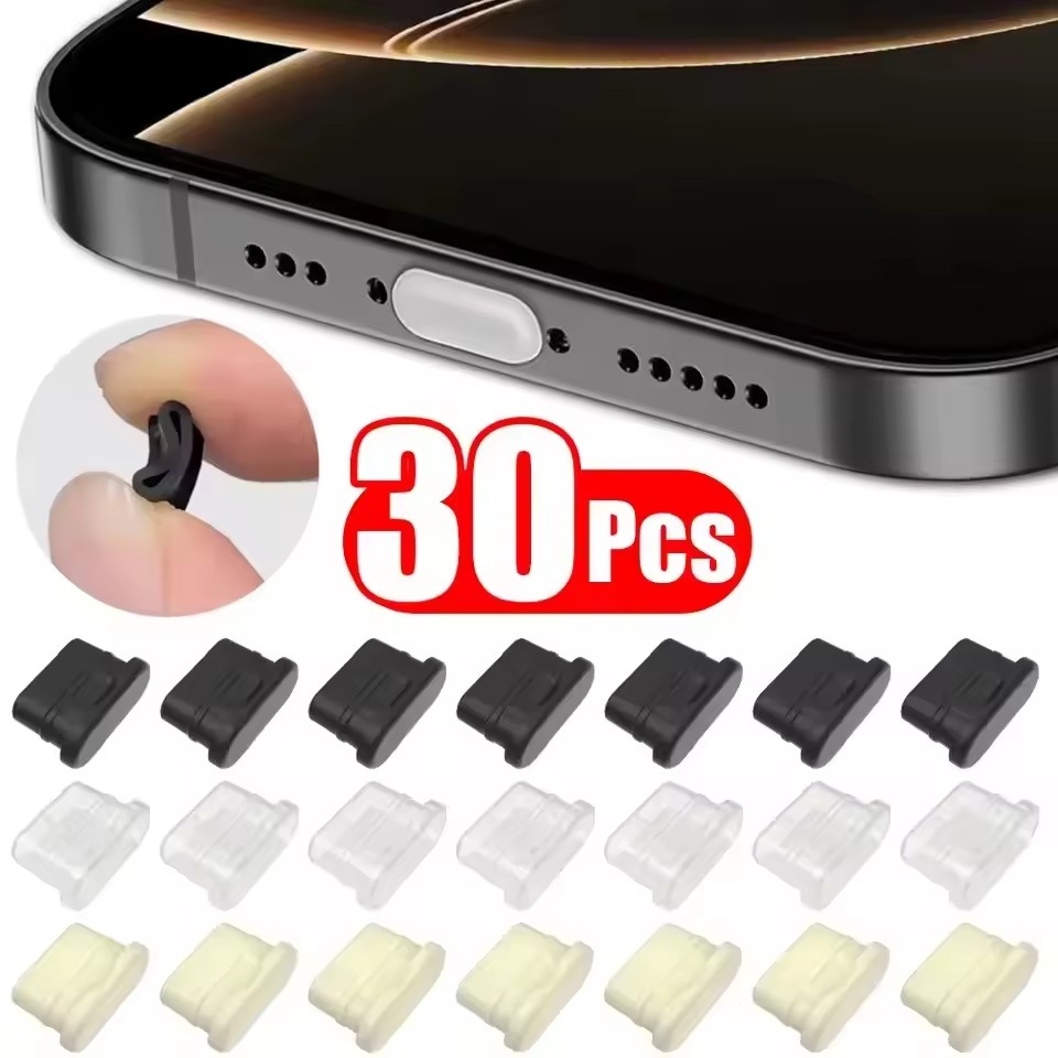 Tapas antipolvo de silicona su - Usb Charger reseña y precio