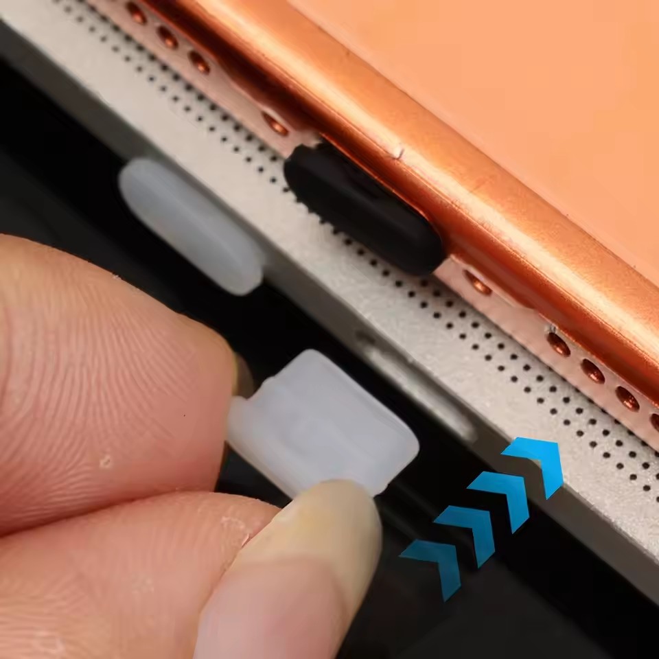 Tapas antipolvo de silicona su - Usb Charger reseña y precio