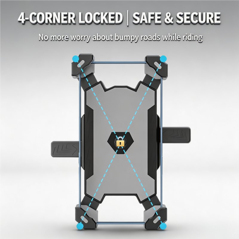 Soporte para Teléfono de Motoc - Phone Holder reseña y precio